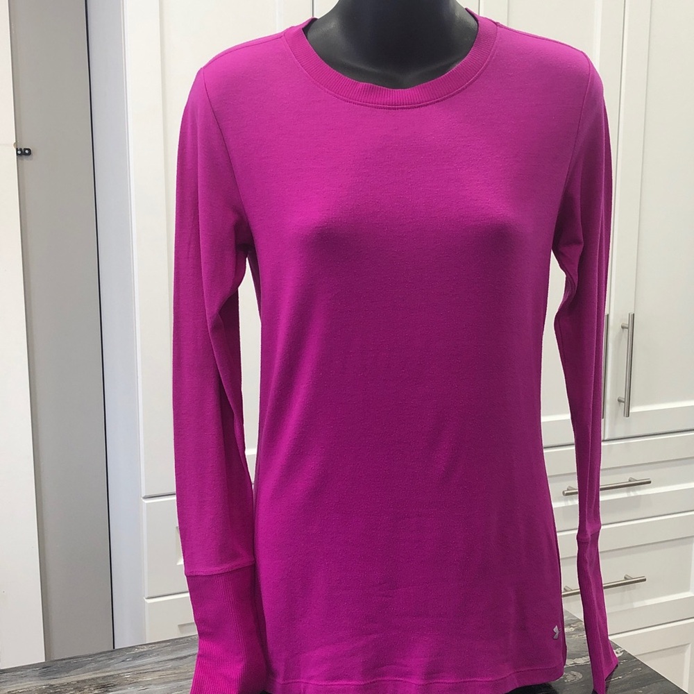 Under Armour ColdGear Infrared Women's Pink Long Sleeve Shirt